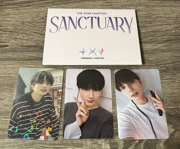 TXT ヒュニンカイ Sanctuary weverse album トレカ