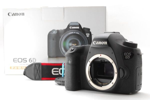 美品★キャノン Canon EOS 6D ボディ★フルサイズセンサー搭載モデル!