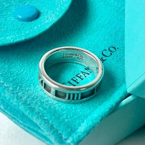Tiffany&Co. 925 アトラス シルバーリング 16号 ティファニー SV925 アクセサリー 指輪 箱あり