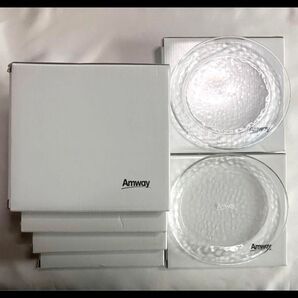 Amway ガラス皿 12枚セット アムウェイ お皿 食器