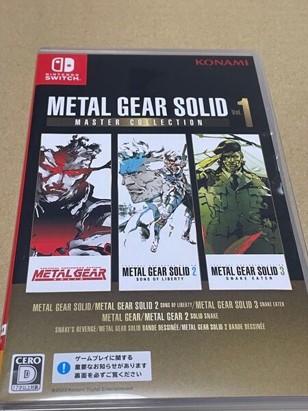 METAL GEAR SOLID MASTER COLLECTION Vol.1 Switch メタルギア