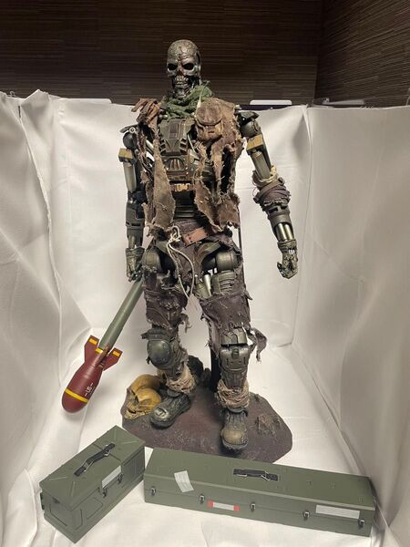 ホットトイズ ターミネーター エンドスケルトン T-600 ハイドロボット デイビークロケット付き