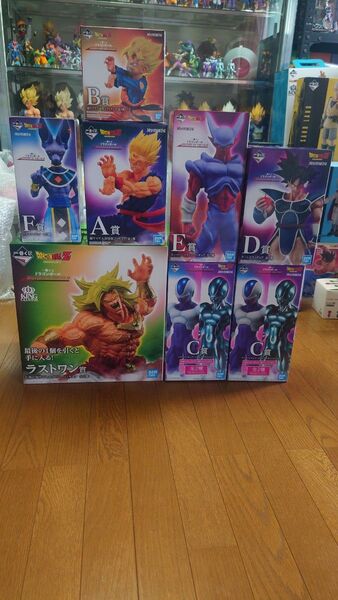 一番くじ ドラゴンボール HISTORY OF THE FILM 全フィギュア賞コンプリートセット 新品未開封 ブロリーラストワン