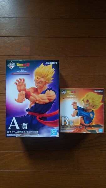 一番くじ ドラゴンボール HISTORY OF THE FILM A賞 孫悟飯 B賞 孫悟天 フィギュア 2種セット 新品未開封