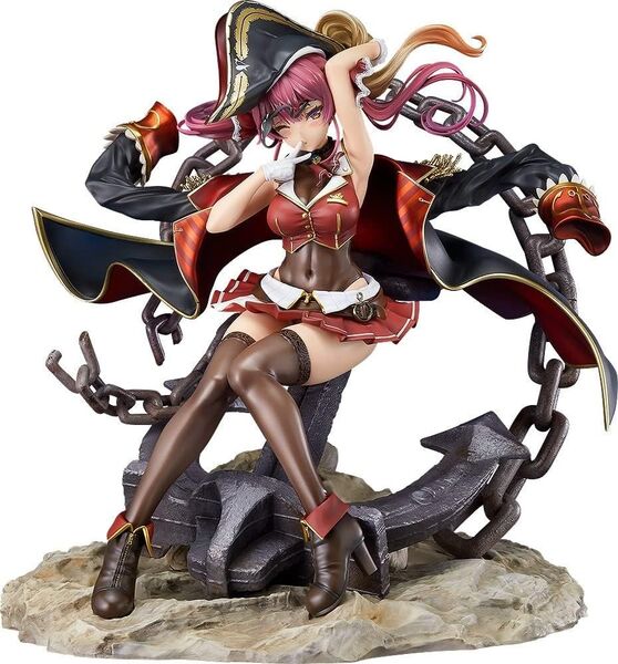 マックスファクトリー ホロライブプロダクション 宝鐘マリン 1/7スケール プラスチック製 フィギュア 開封済み