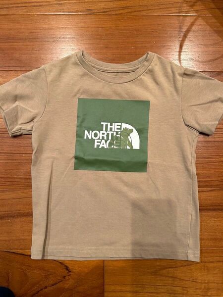 美品 THE NORTH FACE ベージュ Tシャツ 110