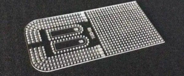 レザークラフト用 4mm定規 アクリル型 レザークラフト 型紙