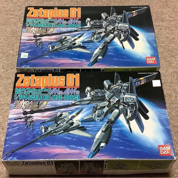 未組立 ガンプラ 1/144 ゼータプラスC1 ガンダムセンチネル 2品セット 旧キット