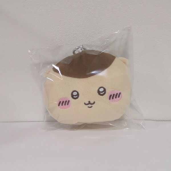 新品 ちいかわ ぬいぐるみパスケース ポーチ リール付き くりまんじゅう ポストmini