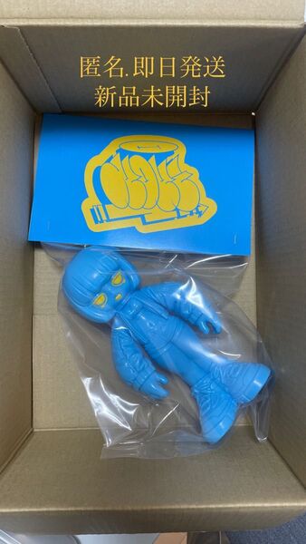 正規品emDASH ELECTRIC TOYS MOVE ET Cyan ソフビ