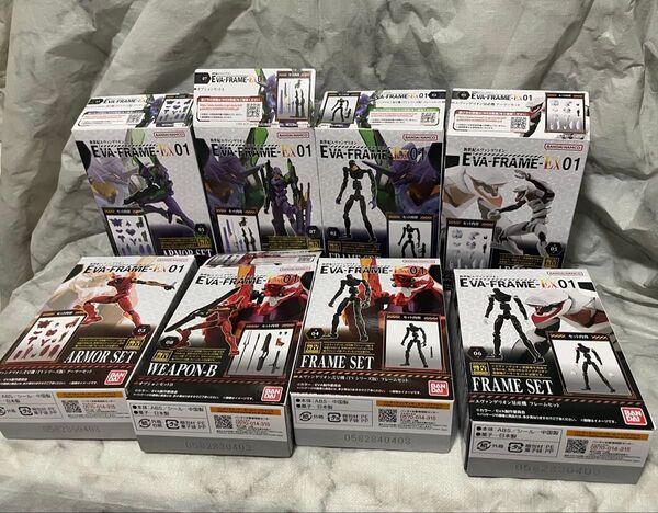 EVA-FRAME エヴァンゲリオン エヴァフレーム フィギュア 食玩 プラモデル 欠品あり まとめ