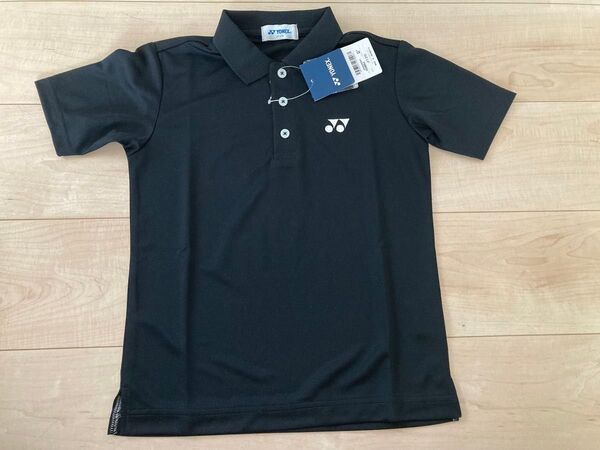 120サイズ YONEX ヨネックス 半袖ポロシャツ ブラック バドミントン テニス DA