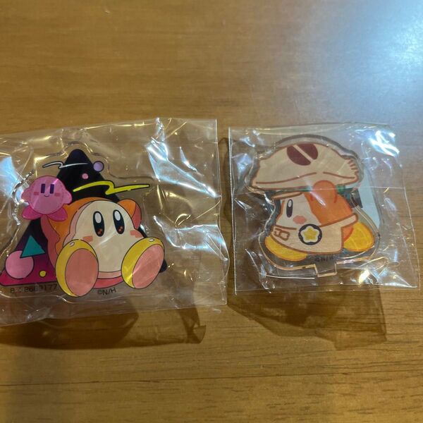 ワドルディ ピンバッジ アクリルスタンド カービィカフェ