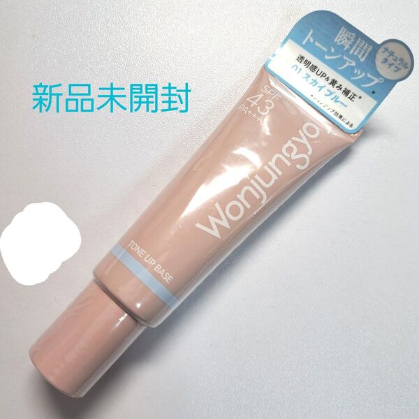 【新品未開封】 Wonjungyo ウォンジョンヨ トーンアップベース 01 スカイブルー 化粧下地