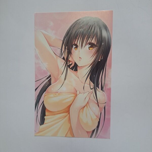 To LOVEるダークネス 特典 イラストカード 古手川唯