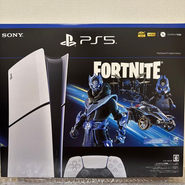 【新品未開封】限定版PS5本体 フォートナイト Cobalt Starパック