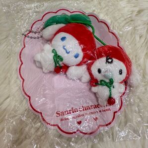 未使用◇ Sanrio サンリオ 春色 シナモン みるく マスコット ブローチ
