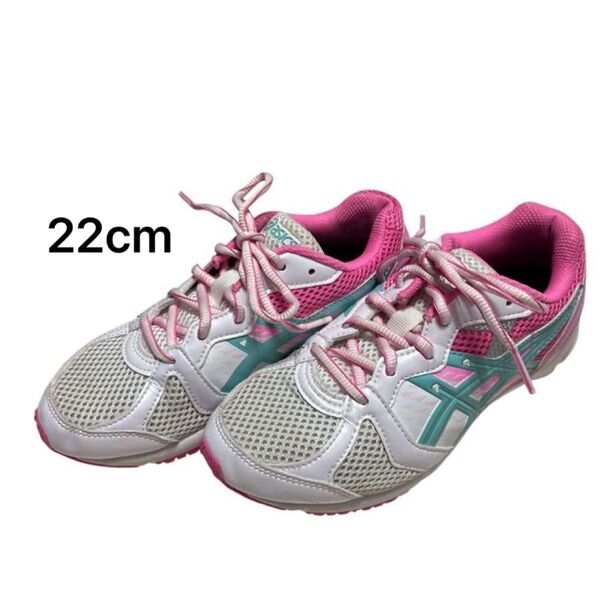 ASICS スニーカー レーザービーム LAZERBEAM 22cm スニーカー 運動靴