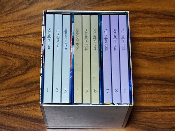 Blu-ray アクエリオンEVOL 全9巻 初回版 BOX付き