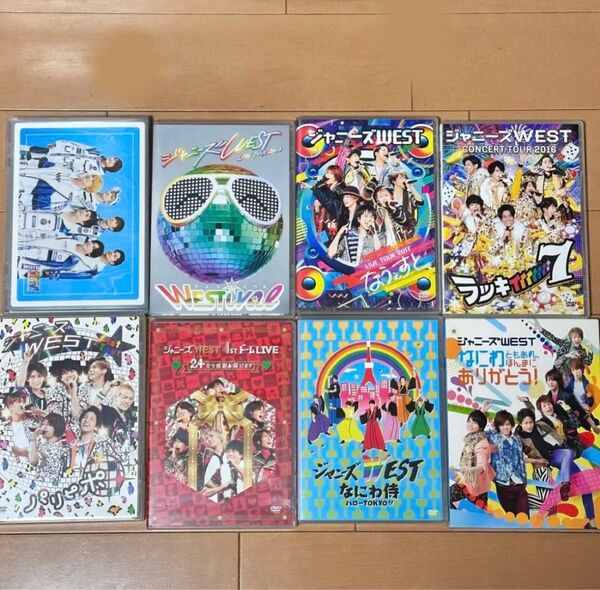 ジャニーズWEST ラッキィィィィィィィ7 westv dvd まとめ売り