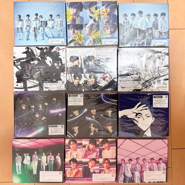 SixTONES CD シングル まとめ売り 3形態 抜けなし 初期