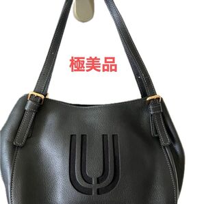カテゴリー変更可能ウンガロバック黒 ハンドバッグ
