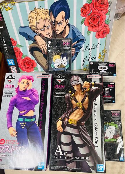 一番くじ ジョジョの奇妙な冒険 GOLDEN WIND -HITMAN TEAM