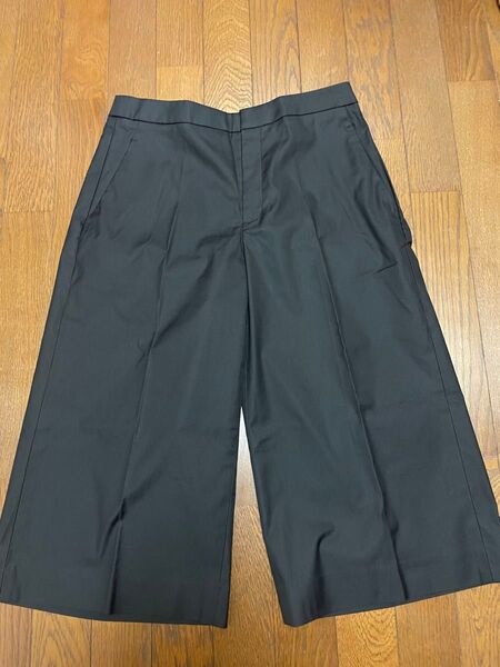 23区 ワイドストレートハーフパンツ ブラック 40サイズ