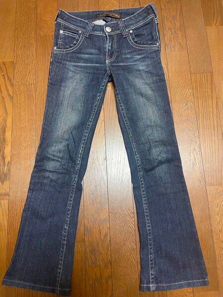LEVI'S.LADY STYLE リーバイスレディース スタイル タイトブーツカットジーンズ 26サイズ ブルー