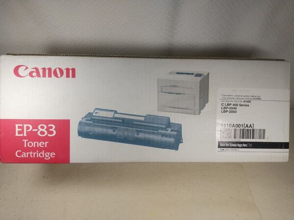 CANON EP-83トナー 純正品 トナーカートリッジ ブラック / シアン 2本セット
