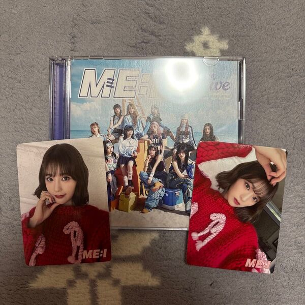 ME:I ミーアイ 石井蘭 会場CDトレカ ラントレ sweet Holiday