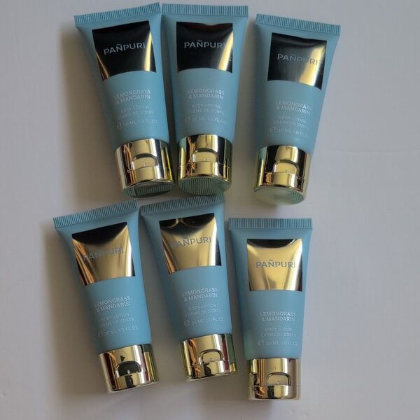 PANPURI LEMONGRASS & MANDARIN ボディローション 6本セット30mlパンピューリ
