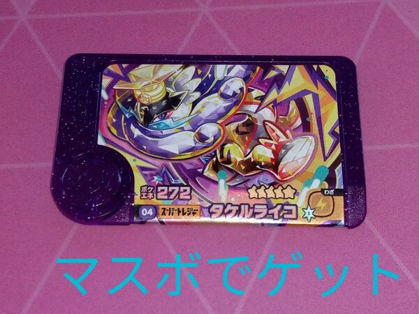 ポケモンフレンダ スーパートレジャー タケルライコ マスターボールゲット