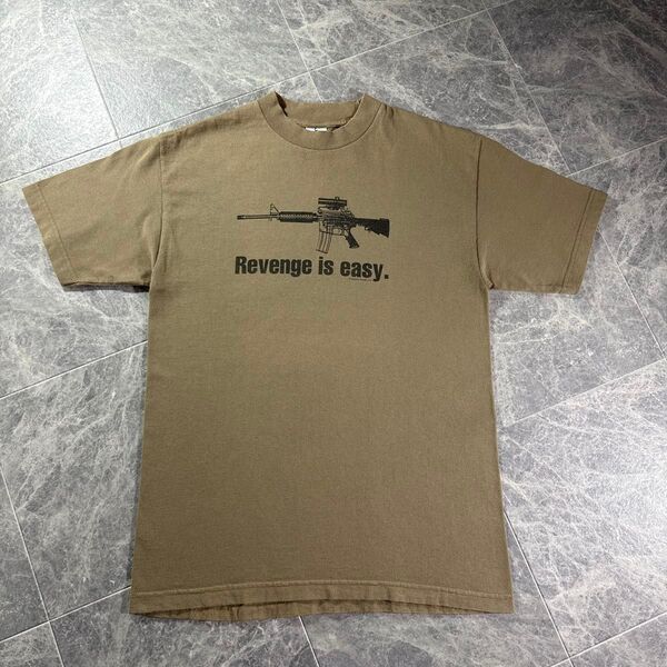 レア 90's BOUNTY HUNTER GUN AK-47 T-Shirt