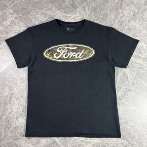 Ford リアルツリー柄 フェード T- shirt