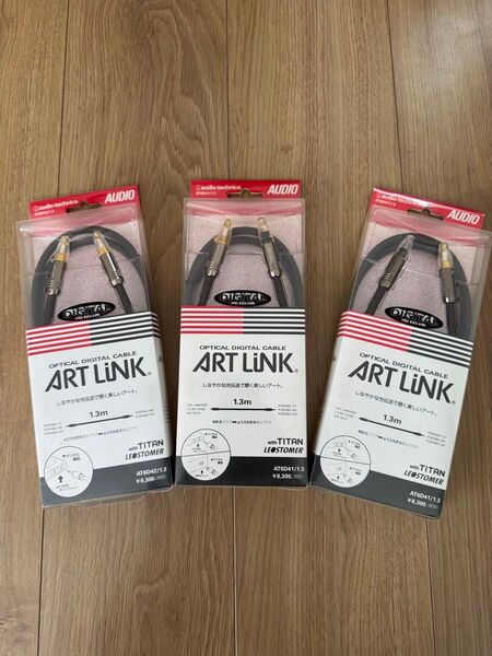 オーディオテクニカ ART LINK 光デジタルケーブル AT6D41 1.3m