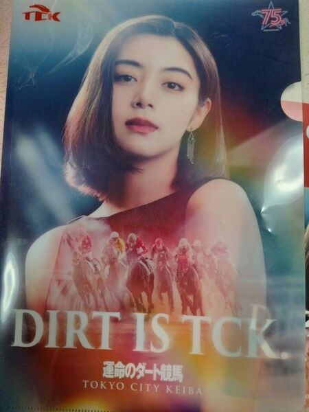 非売品☆TCK 大井競馬場 池田エライザさん クリアファイル&ガイドブック