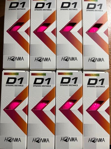 HONMA ホンマ ゴルフ ボール D1 ピンク 2ダース