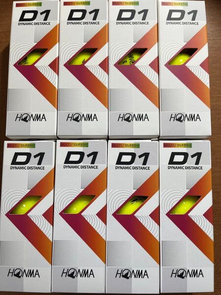 HONMA ホンマ ゴルフ ボール D1 イエロー 2ダース
