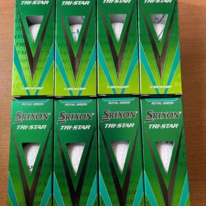 DUNLOP ダンロップ 日本正規品 SRIXON TRI-STAR スリクソン トライスター ロイヤルグリーン 2ダース