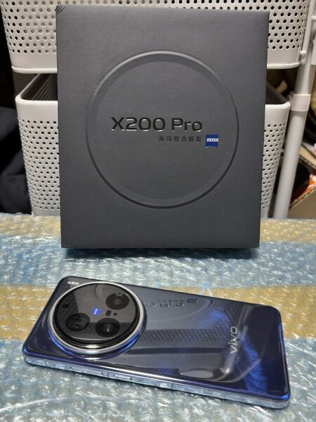 vivo X200 Pro 12/256GB 中国版 アラミドケース 保護フィルム付き
