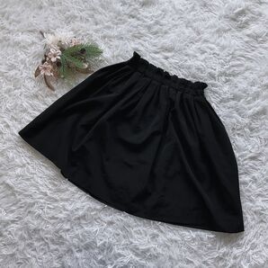 【リッチミーニューヨーク】 Riccimie NEW YORK (0/XS) ひざ丈スカート ミディ丈 プリーツ ウエストゴム