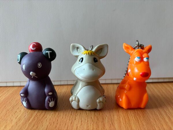 ドリカム ワンダーランド1999 マスコットキャラクター キーホルダー ソフビ