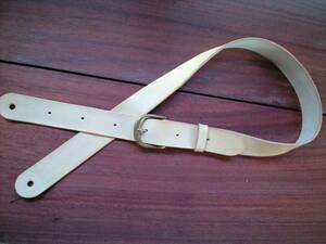 [ futoshi soft ] original leather guitar strap hand made one class goods 40-7