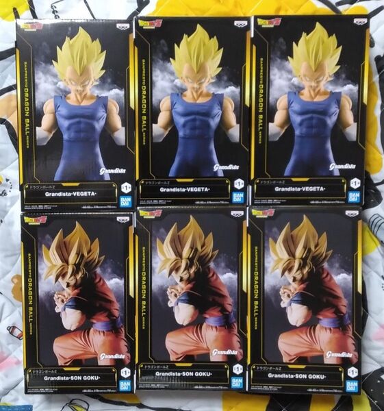 ドラゴンボールZ Grandista 孫悟空 ベジータ フィギュア