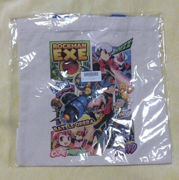 カプとれ ロックマンエグゼ アメコミスタイル トートバッグ カプコン