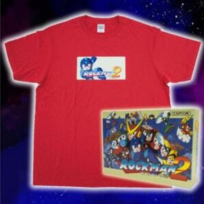 ロックマン2 パッケージTシャツ Lサイズ カプコン