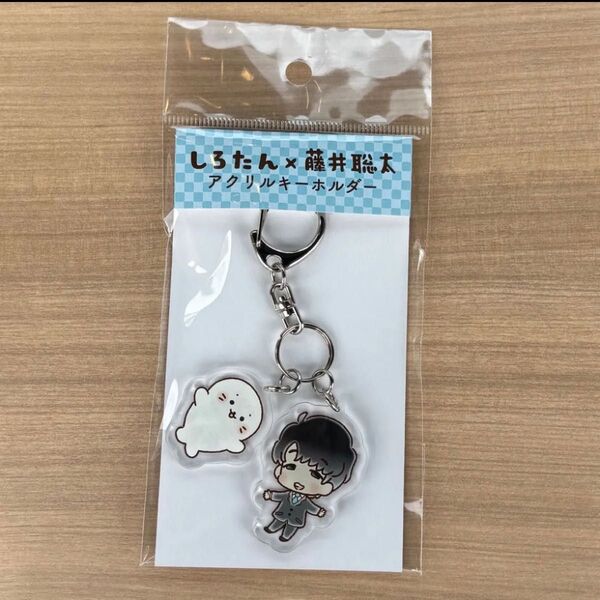しろたん×藤井聡太 アクリルキーホルダー アクキー