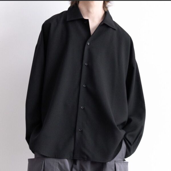 Casper John Imitation wool huge shirts