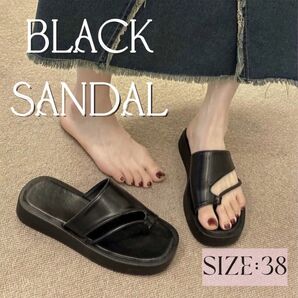 トングサンダル サンダル シンプル モダン 韓国風 おしゃれ 24cm